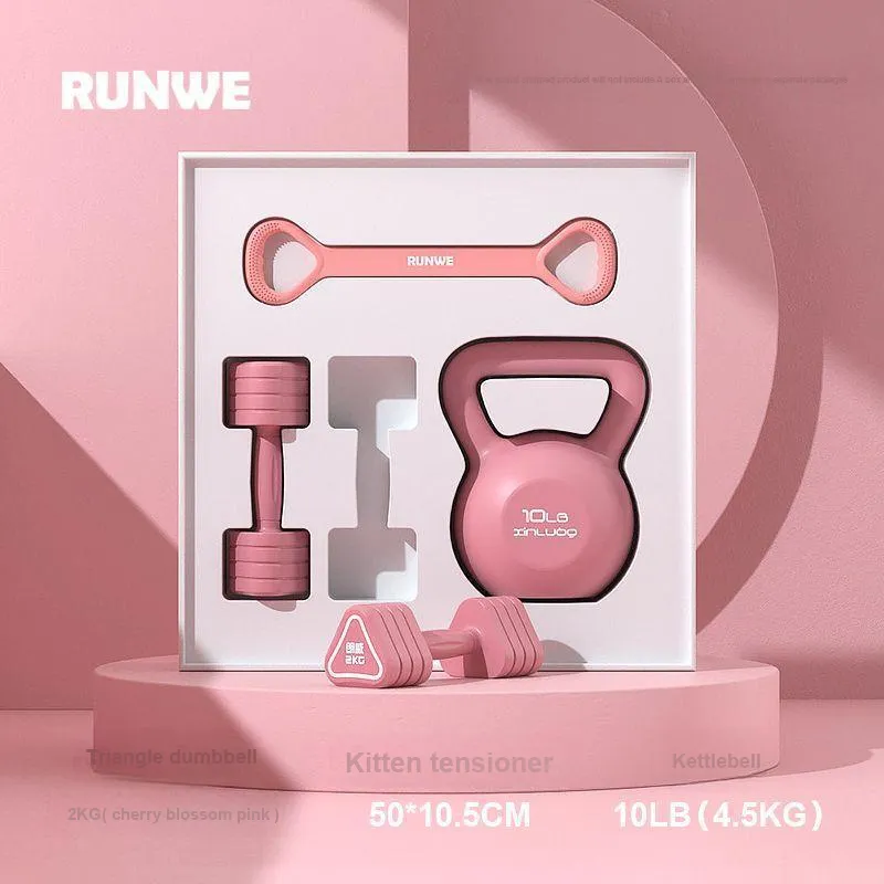 Kaikang Kettlebells Women's Home Use Easily Shape The S Curve-7