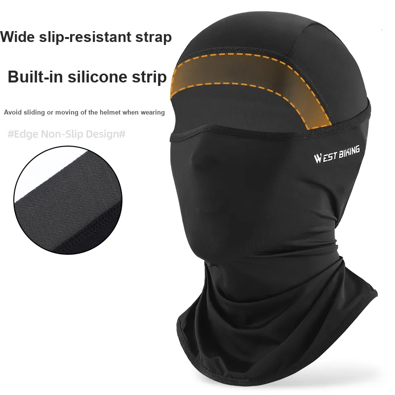 WEST BIKING Riding Equipment Pullover Face Masks Outdoor Unisex Polyamide+Elastane-1