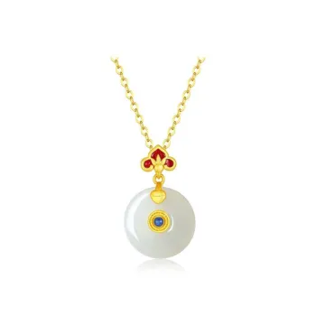 VANA Hetian Jade Necklaces White Jade Women's