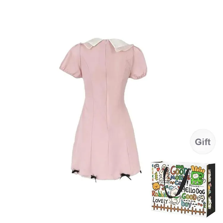 OURUOKE Short Sleeved Dress Women's-7