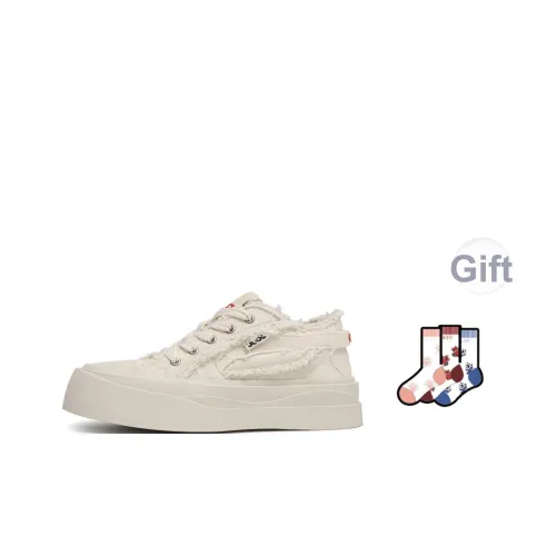 BUFFALO BOUND Slip-resistant Abrasion-resistant Low-top Skateboard Shoes Unisex BUFFALO BOUND Противоскользящие Износостойкие Низкие Кеды для Скейтбординга Унисекс