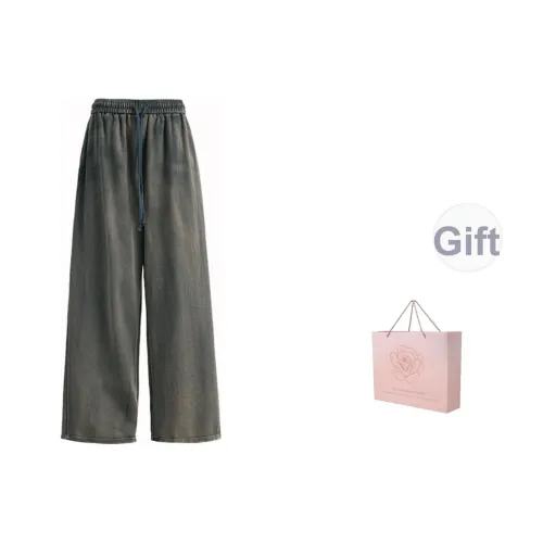 ZAZN Грязь Синий В комплекте сумка для покупок Женские Джинсы