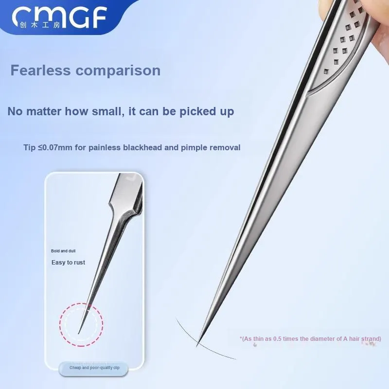 CHUANGMUGONGFANG Ultra Sharp Cell Clip Pimple Needle Pimple Picker, Squeezing Tool, And Blackhead Extractor-3