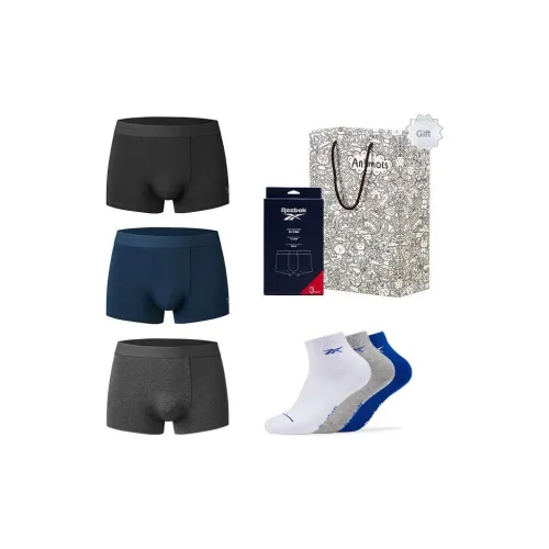 Reebok совместный бренд Мужские подарочные наборы нижнего белья