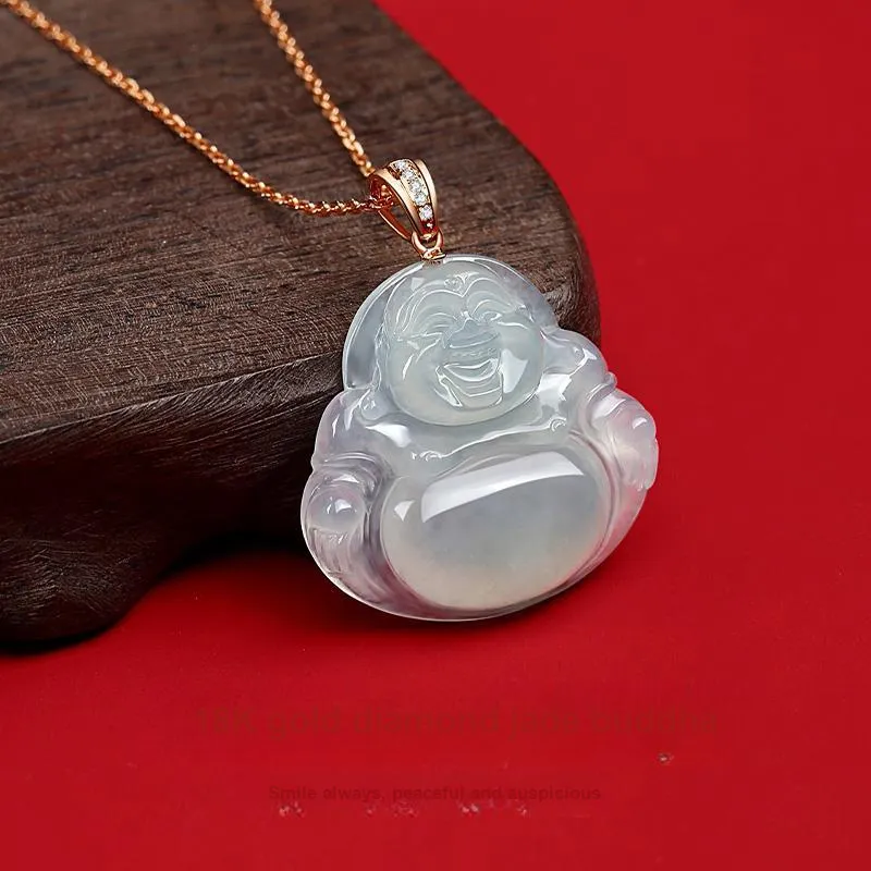 KING SIZE JEWELRY High Ice Jade Necklaces Women's-15