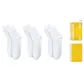[3 Pack]3 White