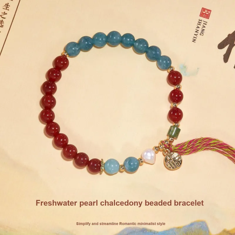 HELA DE HAI Chalcedony Bracelets Women's-8