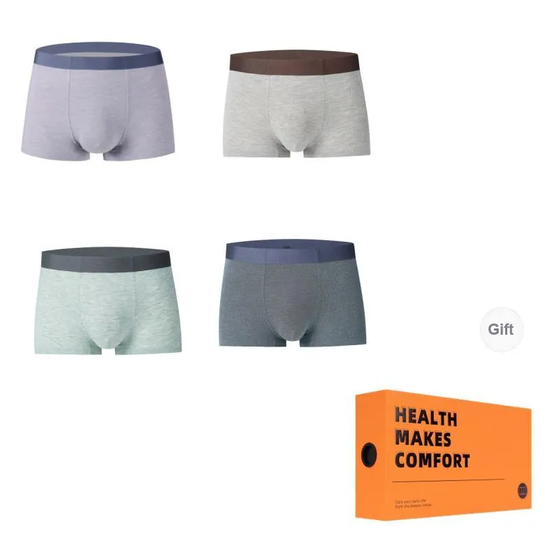 Vine Color Underpants Men's 4 Pack-10