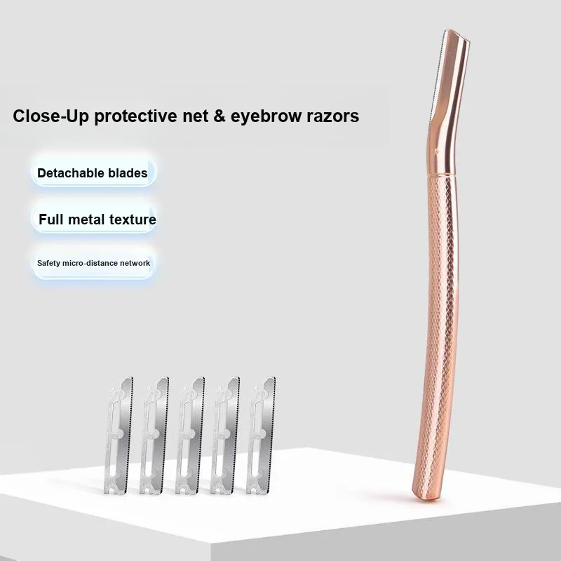 Mulei Manual Safety Protective Portable Eyebrow Razor
