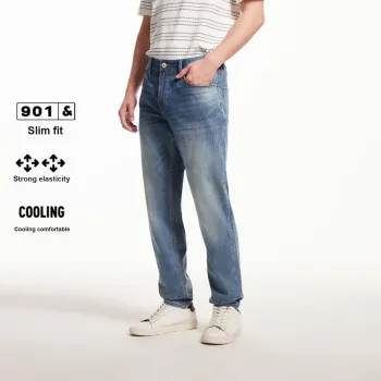 JACK JONES· Jeans Men's E42 Medium Denim Blue