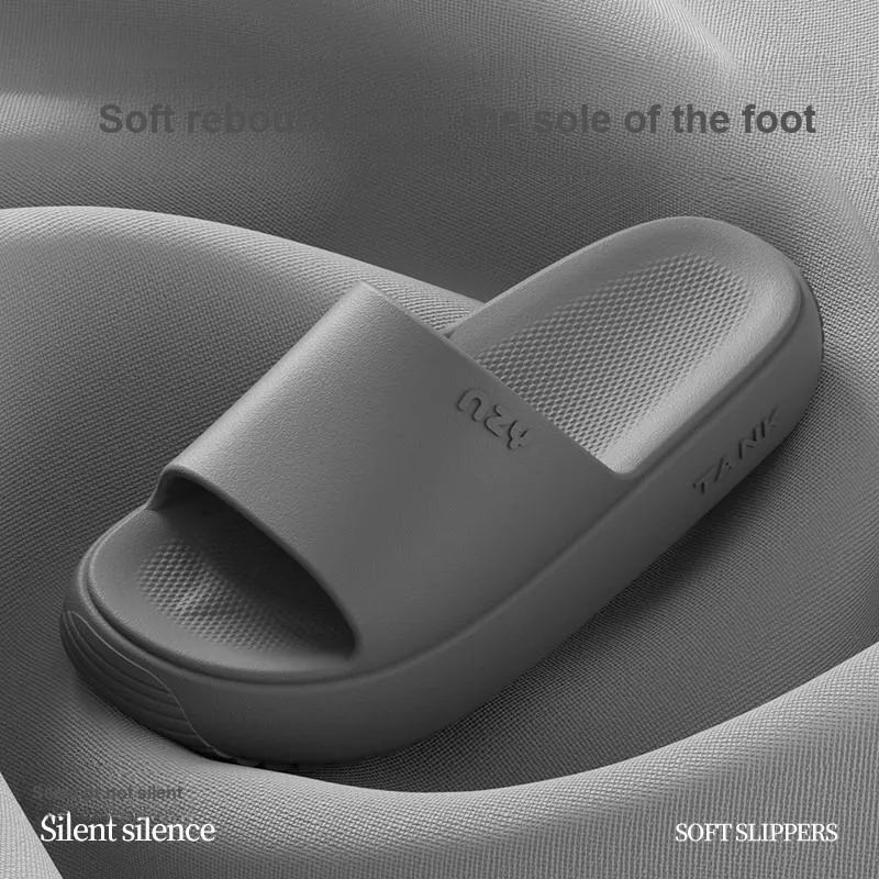 Warm Edge Platform Slippers Summer Home Indoor Minimalist Style Slippers For Students And Dormitory Use-10