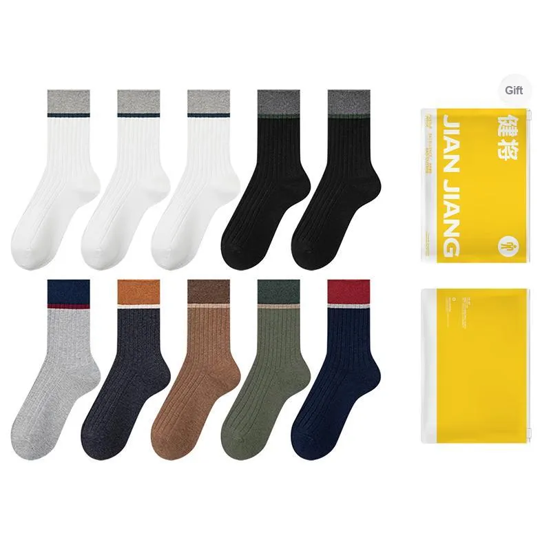 Master Mid Calf Socks Men's Combo Set-27