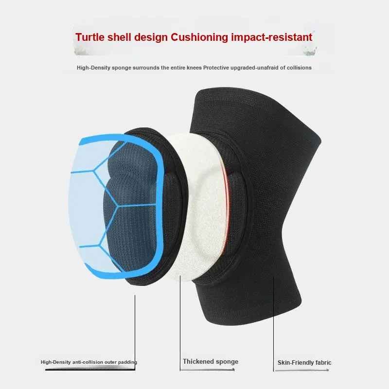 NAILEKESI Knee Pads Running Volleyball Soccer Baseball Bicycle Unisex Polyester Elastane Patella Pads-2