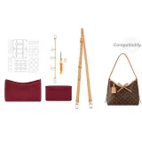 ❤[Trumpets Combo Bag Full Set]Burgundy Curved Suede Liner+Sub-Bag Set+Protective Film Full Set