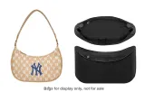 (MLB Cream Monogram Armhole Pocket) German Velvet Lining [Not Included Bag]