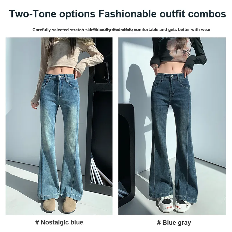 FAWENXIANGZI Jeans Women's-14