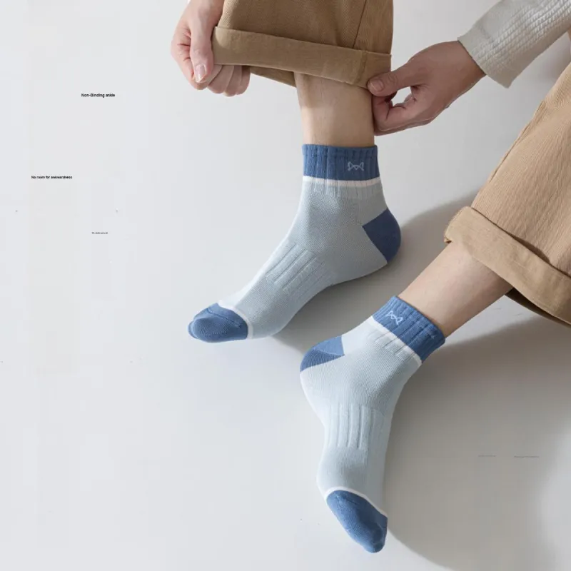 MIIOW Trend Party Series Ankle Socks Unisex 5 Pack-3