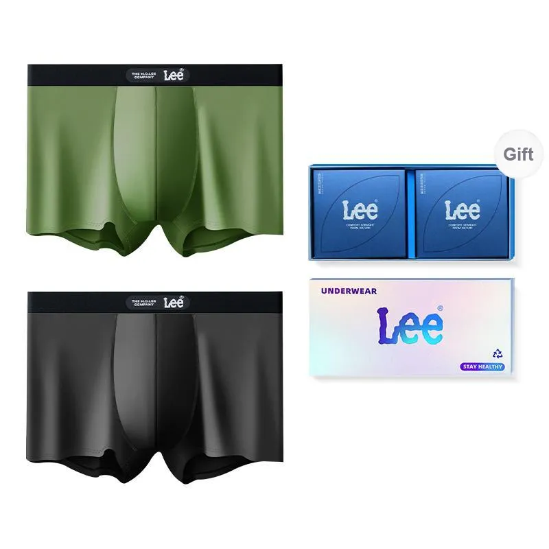 Lee Underpants Men's Gift Box Of 2 Strips-9