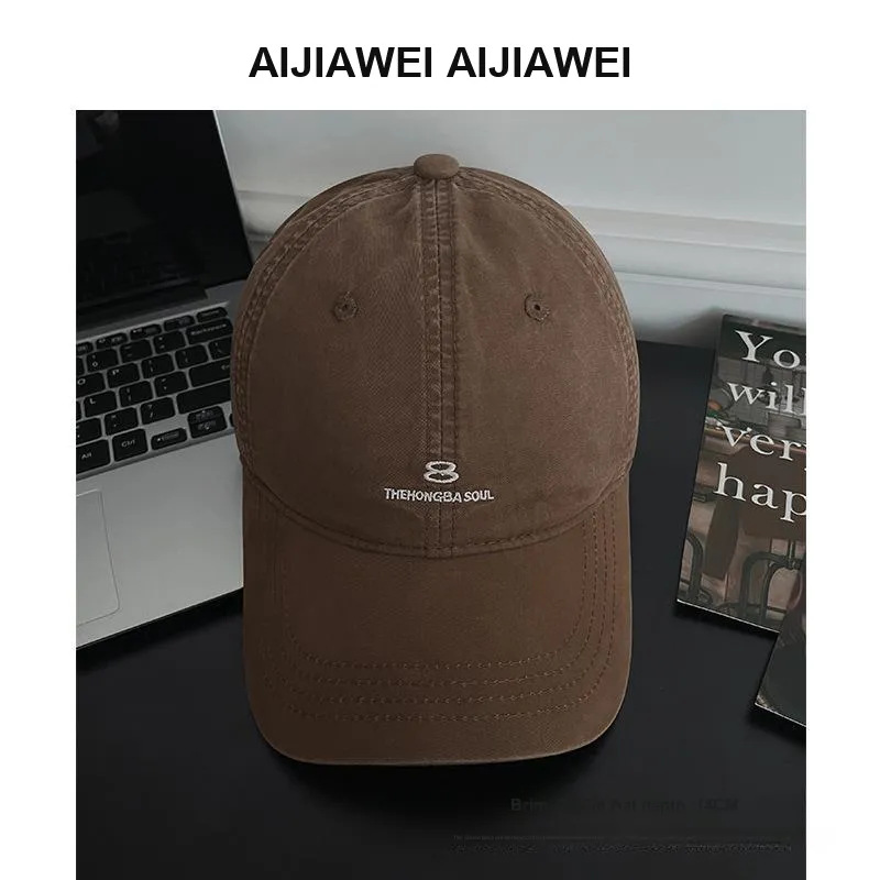 Yi Bu Kang Cotton Baseball Caps Unisex-11