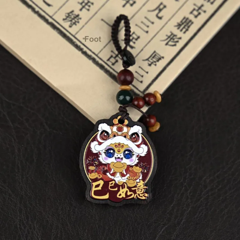 Tianzong Ebony Wooden Products Pendants Unisex-3
