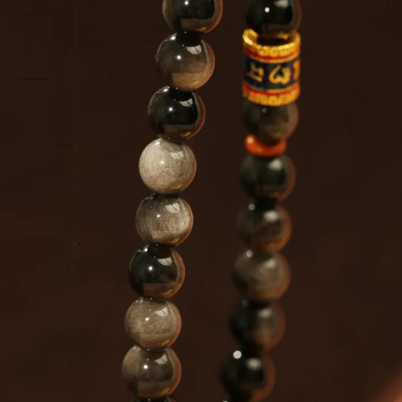 LIBALU Obsidian Bracelets Unisex-3