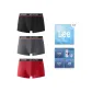 Black+Red+Dark Gray (Box 3 Pack)