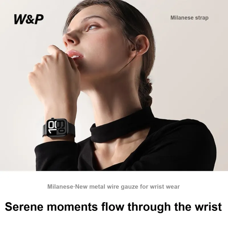 W&P Apple Compatibility Watch Band 20cm Metal-7