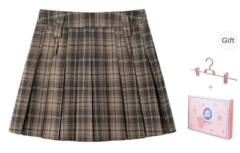 Tokyo Season Casual Short Skirts Women's Brown