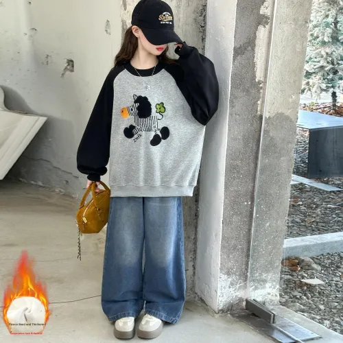 GULIJIA Повседневная спортивная одежда Осень и зима Подростки