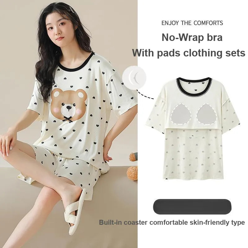 Cotton Gene Women's Pajama Sets-1