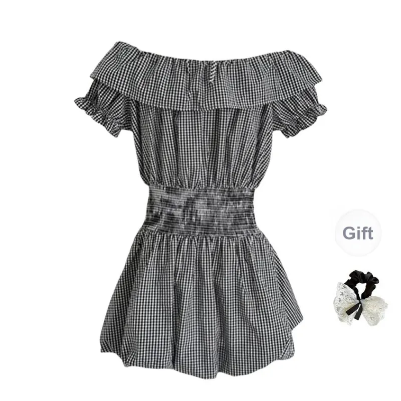 TUSHIFEI Short Sleeved Dress Women's-1