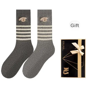 KJ Mid Calf Socks Unisex Gift Box Combination