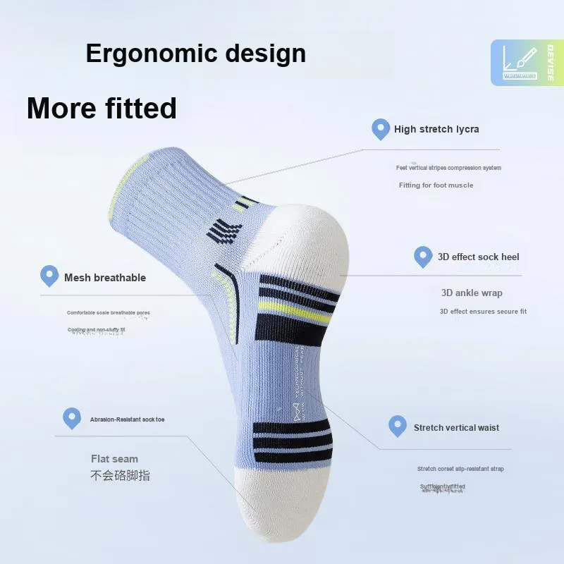 Top Melon Basketball Socks Men's Shopping Bag Combo Set-26