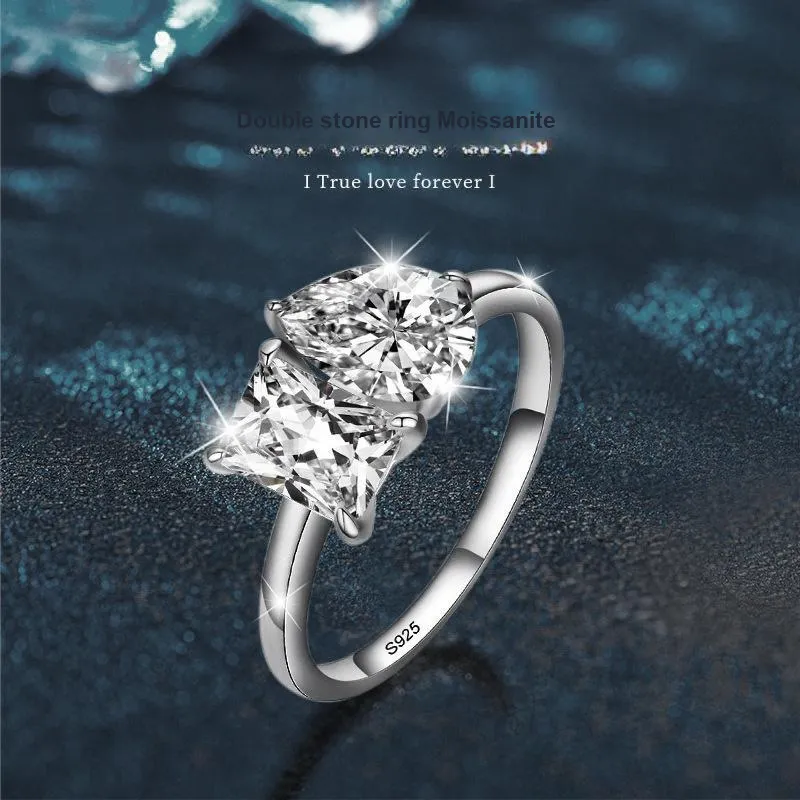 WUMZK 925 Sterling Silver Rings Unisex-2