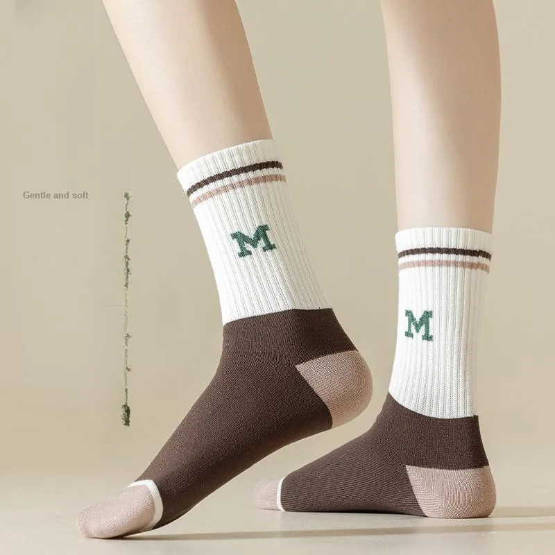 KJ Mid-Calf Socks Unisex Multi Combo Set-19