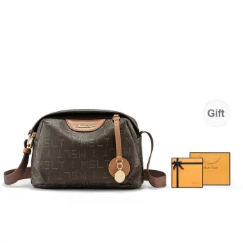 MashaLanti PVC And Synthetic Leather Shoulder Bag Crossbody Bag Regular Women's Coffee With Tea
