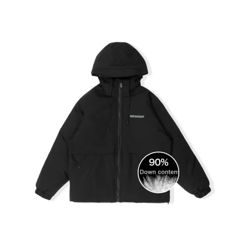 BD.POWER UP+ Черный Унисекс Пуховики