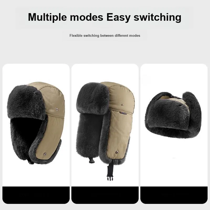 TUCANO Polyester Trapper Hats Unisex-6