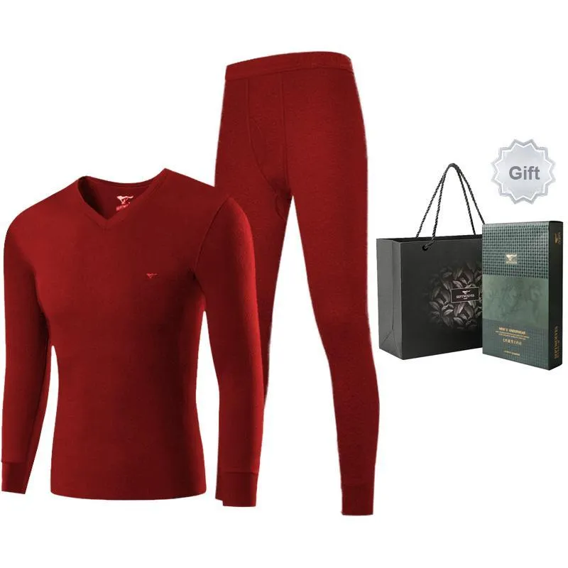 SEPTWOLVES Men Thermal Sets-190