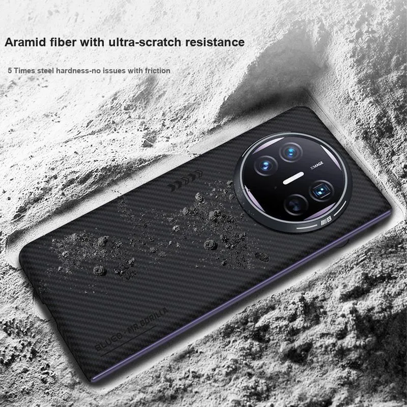 BLUEO Materials Aramid Fiber Phone Cases Compatible With Huawei MateX5/MateX3/Collector's Edition Business Formal-3