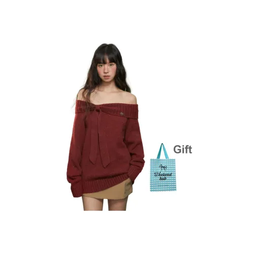 WEEKEND HUB Осенний и Зимний Свитер Женский