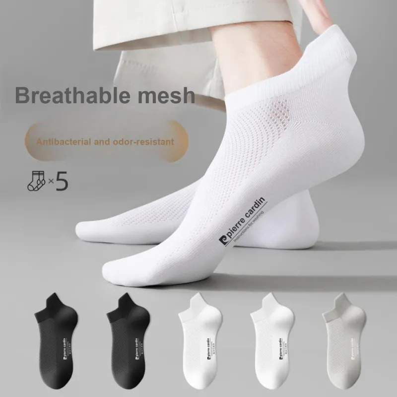 PIERRE CARDIN Ankle Socks Men's 5 Pack-4