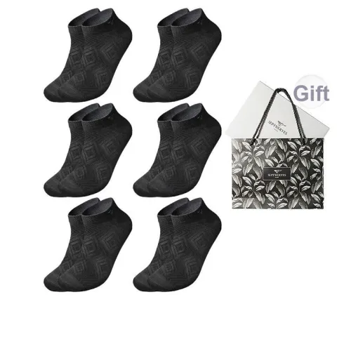 SEPTWOLVES Низкие носки Мужские 6 пар подарочная коробка упаковано