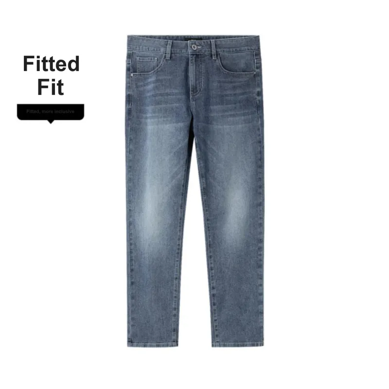 HLA Heart Of China Series Micro Stretch Washable Jeans Men's-2