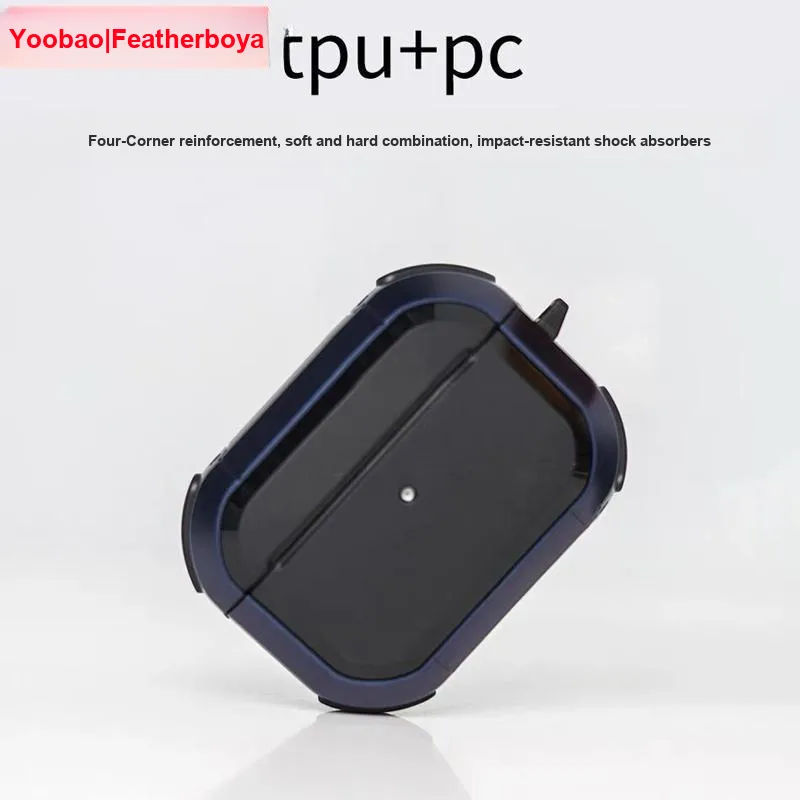 Yoobao Compatibility AirPods1/2/3 TPU Upgraded Airbag Protective Matte With Impact Resistant Features Headphone Cases-8