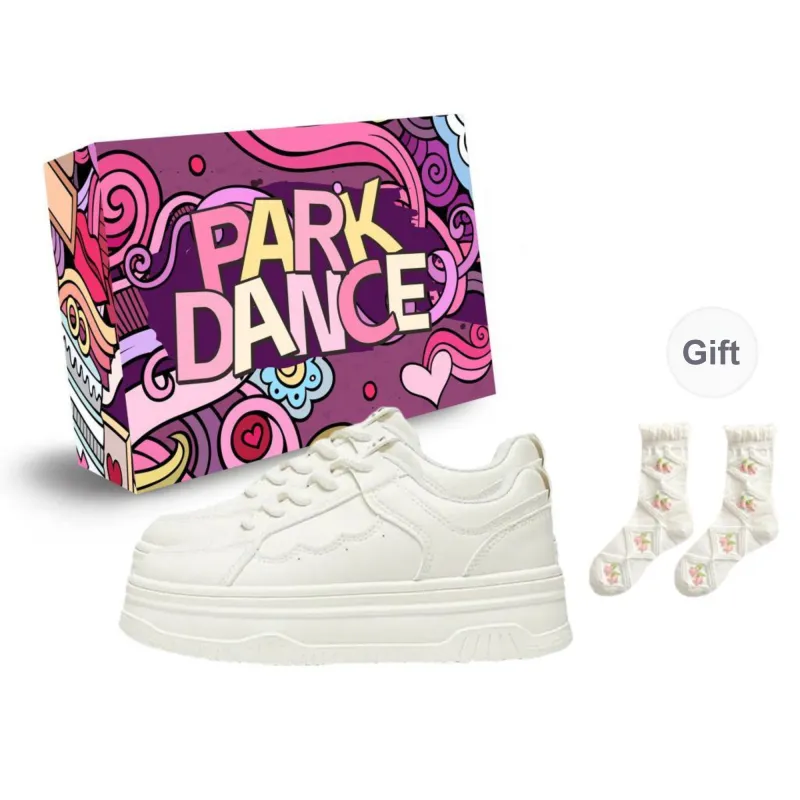 PARK DANCE Low Top Skateboard Shoes Women's-16