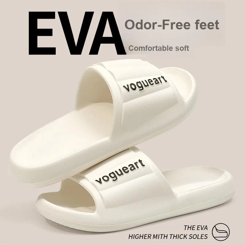 Foot Recreation Home Practical Summer Slip Resistant Quiet Bathroom Bathing Soft Sole Slippers-3