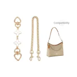 Four-Leaf Clover Heart 16cm+Decorative Chain 45cm