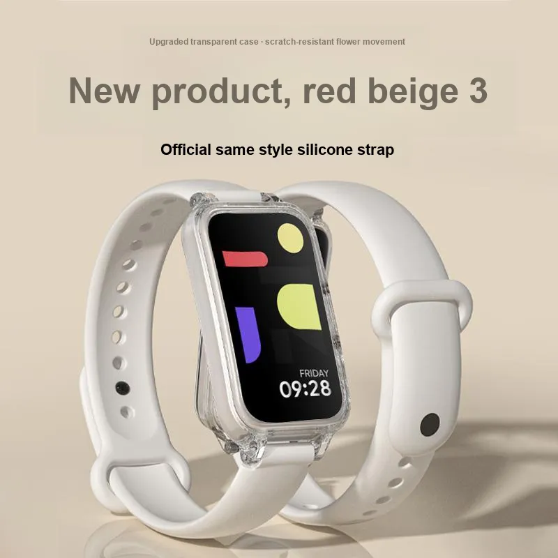 CHUANGYIDA Xiaomi Compatibility Watch Band Color Printing Breathable Individual Accessories Silicone Material-1