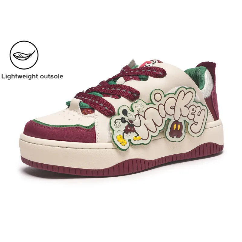 Disney x Hotwind CNY New Year Limited Collection Abrasion-Resistant Slip-Resistant Low-Top Skateboard Shoes Women's-9